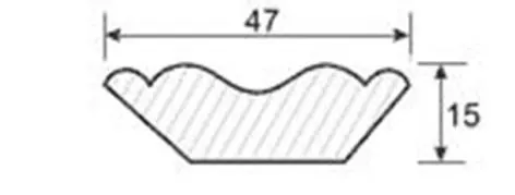 плинтус напольный липа а 2,4м