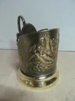 подстаканник латунный