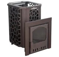 Печь для бани Сталь-Мастер HARD 28М Панорама со стеклом закр каменка дровяная # печь для бани сталь-мастер hard 28м панорама со стеклом закр каменка дровяная #