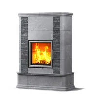 Печь-камин TULIKIVI AKKO GRAFIA 1635 мм  печь-камин tulikivi akko grafia 1635 мм