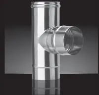 Тройник Craft 90° нержавеющий овальный (316/0,5), ф120*240, выход ф80-180 тройник craft 90° нержавеющий овальный (316/0,5), ф120*240, выход ф80-180