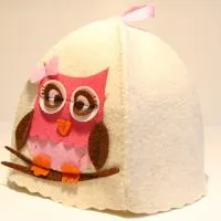 Шапка банная с аппликацией "Мэри" шапка банная с аппликацией "мэри"