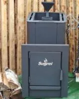 Печь для бани Торнадо 18 ЗК кожух печь для бани торнадо 18 зк кожух