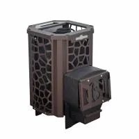 Печь для бани Сталь-Мастер HARD 18S Пламя со стеклом закр каменка дровяная # печь для бани сталь-мастер hard 18s пламя со стеклом закр каменка дровяная #