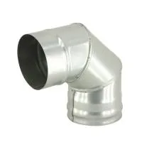 Воздуховод Сталь-Мастер колено угол 90°оцинкованная сталь толщина 0,5 мм ф 100 воздуховод сталь-мастер колено угол 90°оцинкованная сталь толщина 0,5 мм ф 100