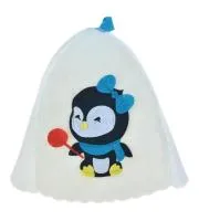 Шапка банная с аппликацией "Ляля" шапка банная с аппликацией "ляля"