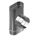 Тройник Craft 90° нержавеющий овальный (316/0,8), ф120*240, ф130 тройник craft 90° нержавеющий овальный (316/0,8), ф120*240, ф130