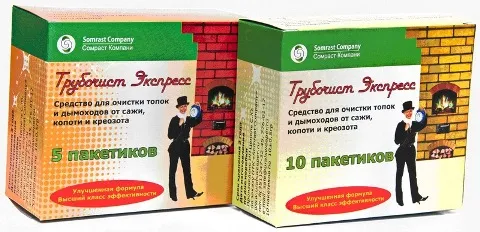 Средство для очистки дымоходов "Трубочист Экспресс" (5шт по 30г), Добрыня средство для очистки дымоходов "трубочист экспресс" (5шт по 30г), добрыня