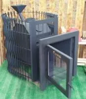 Печь для бани Торнадо Волна ЗК 14 Панорама печь для бани торнадо волна зк 14 панорама