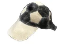 Шапка для бани и сауны "Футбол" шапка для бани и сауны "футбол"