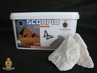 Камень для бани Скорпион Кальцит Экрю 5,3 кг  камень для бани скорпион кальцит экрю 5,3 кг