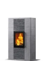Печь-камин TULIKIVI LAMPO GRAFIA 1545 мм  печь-камин tulikivi lampo grafia 1545 мм