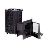 Печь для бани Сталь-Мастер HARD 30L Хохлома Панорама печь для бани сталь-мастер hard 30l хохлома панорама