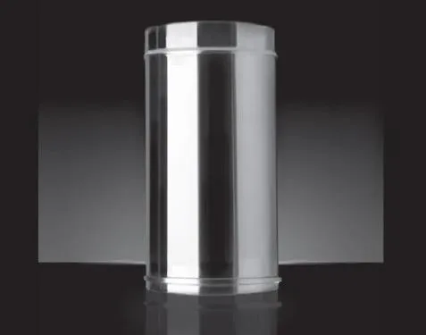 дымоход craft утепленный нержавеющий (316/0,8/304/0,5) ф250/350 l=0,25м по воде