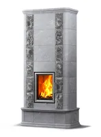 Печь-камин TULIKIVI OTRA NATURAL 2235 мм  печь-камин tulikivi otra natural 2235 мм