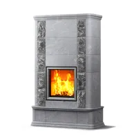 Печь-камин TULIKIVI AKKO NATURAL 1935 мм  печь-камин tulikivi akko natural 1935 мм