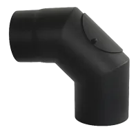 Колено КПД угол 90° стальное (08ПС/2 мм) ф150 черный колено кпд угол 90° стальное (08пс/2 мм) ф150 черный