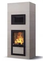 Печь-камин TULIKIVI MUSTIO h1800 мм печь-камин tulikivi mustio h1800 мм