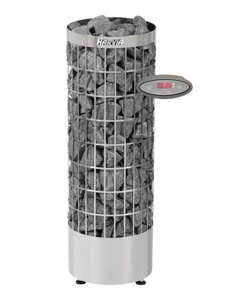 Печь для бани электрическая Harvia Cilindro HPCЕ1104 PC110E нержавеющая сталь 10.8 кВт печь для бани электрическая harvia cilindro hpcе1104 pc110e нержавеющая сталь 10.8 квт