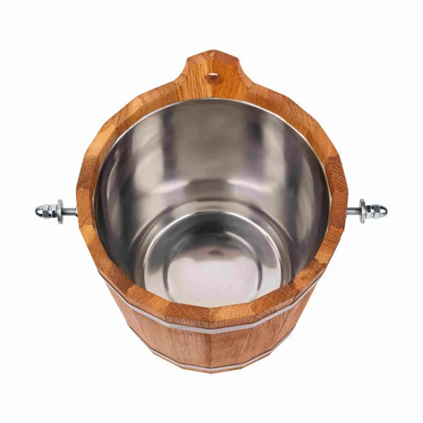 Обливное устройство 16л с нержавеющей вставкой Woodson дуб обливное устройство 16л с нержавеющей вставкой woodson дуб