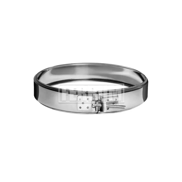 хомут феррум обжимной нерж.(430/0,5 мм), ф80