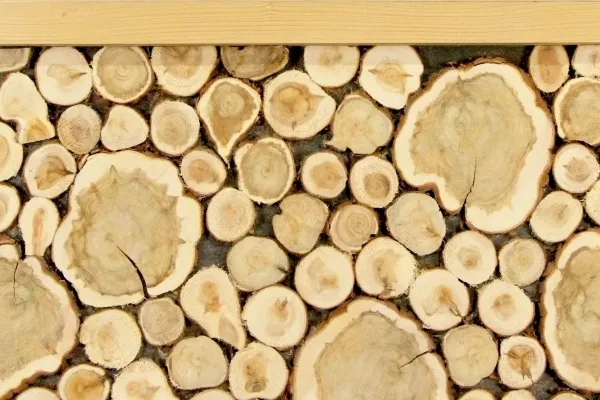 Панно в рамке с подсветкой можжевеловое на щите из липы 100*150*5см Автор Бани  панно в рамке с подсветкой можжевеловое на щите из липы 100*150*5см автор бани