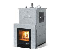 печь для бани изистим геленджик м2 premium 4-х стор.кожух талькохлорит закрыт.верх вход с тыла