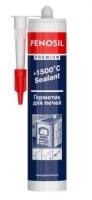 герметик для печей и каминов жаростойкий penosil +1500°c  280 мл