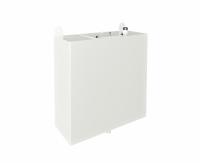 бак изистим выносной 50 л нержавеющий (aisi 430/2 мм) прямоугольный (белый)