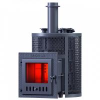 печь для бани gfs авангард ураган 25мс зк pro круглая чугунная