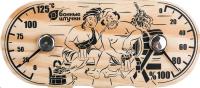 термометр с гигрометром банная станция "в парной" 25*11 см банные штучки